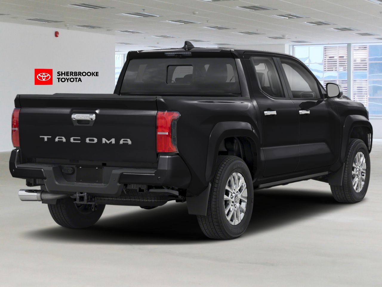 2025 Toyota Tacoma 3TYLC5LN5ST041799 Black Sherbrooke - photo #1