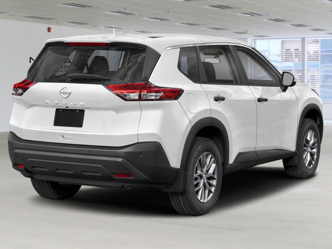 Nissan Rogue 2021 Blanc glacier Ste-Agathe des Monts - photo #2