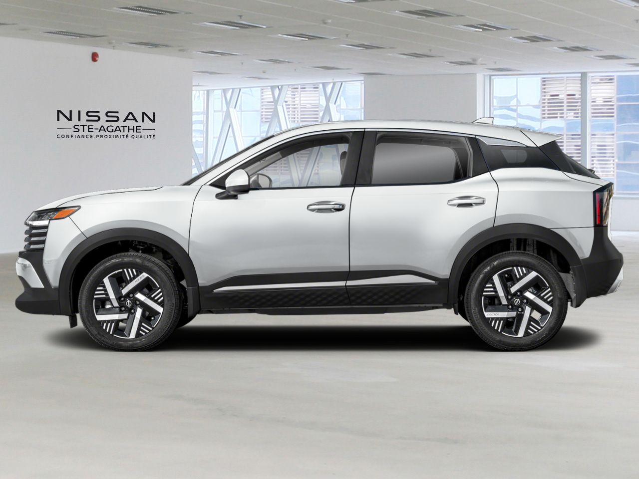 2026 Nissan Kicks Aspen White TriCoat Ste-Agathe des Monts - photo #2