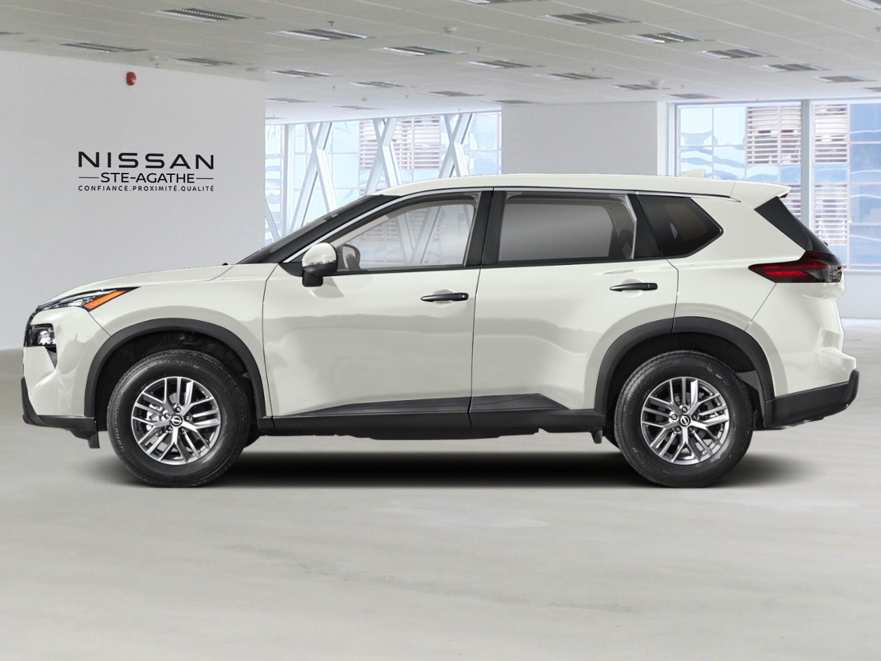 Nissan Rogue 2026 Blanc Everest nacr&eacute; triple couche Ste-Agathe des Monts - photo #1