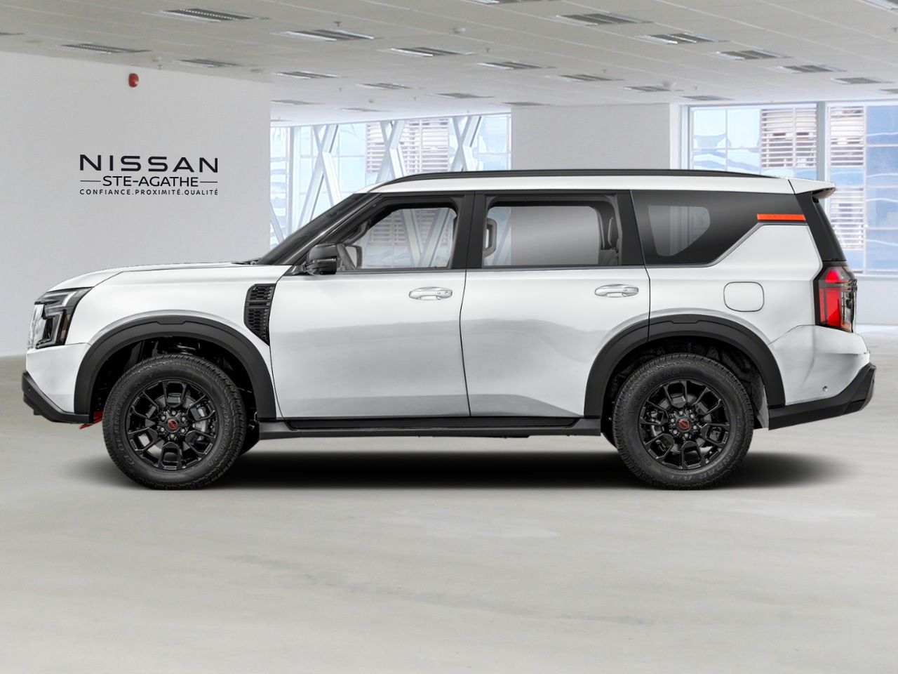 Nissan Armada 2026 Blanc d'Aspen triple couche Ste-Agathe des Monts - photo #1