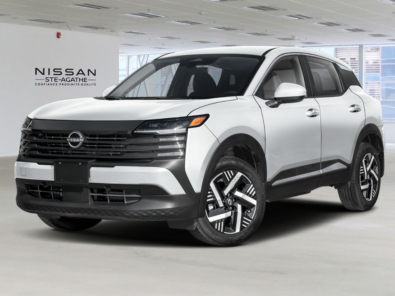 Nissan Kicks 2026 Blanc d'Aspen triple couche Ste-Agathe des Monts - photo #0