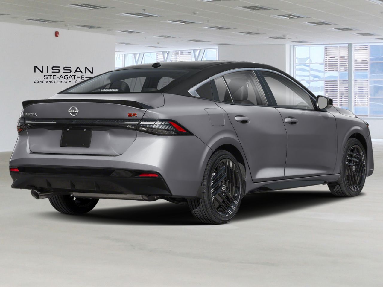 Nissan Sentra 2026 Gris atlantique m&eacute;tallis&eacute;/Noir intense Ste-Agathe des Monts - photo #1