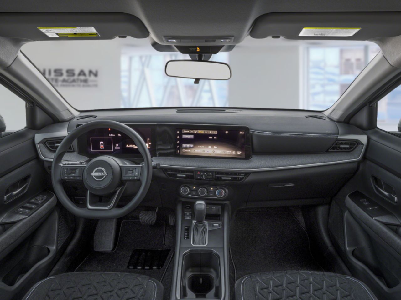 Nissan Kicks 2026 Blanc d'Aspen triple couche/Noir intense Ste-Agathe des Monts - photo #6