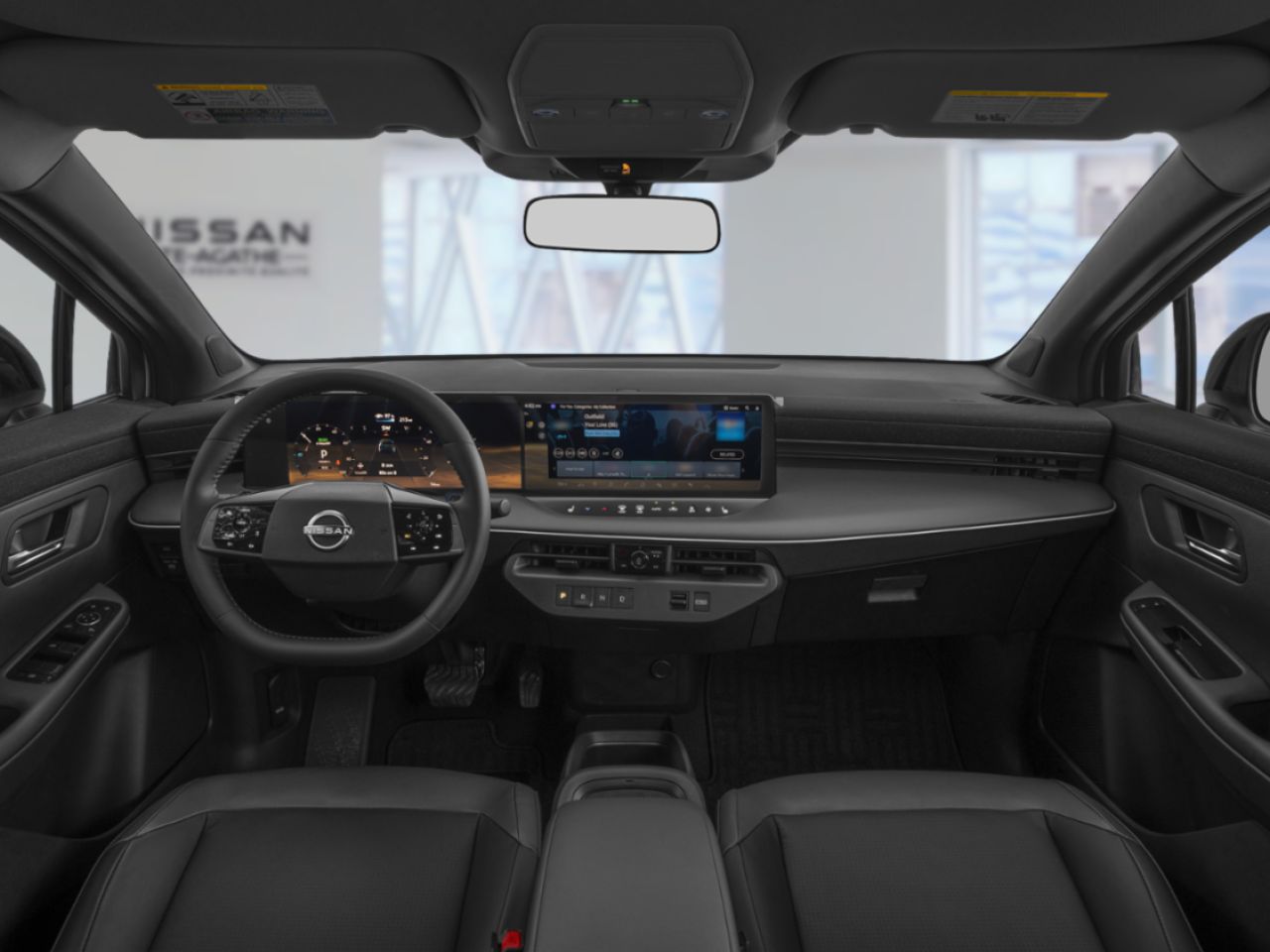 2026 Nissan LEAF Everest White Pearl Tricoat/Black Ste-Agathe des Monts - photo #11