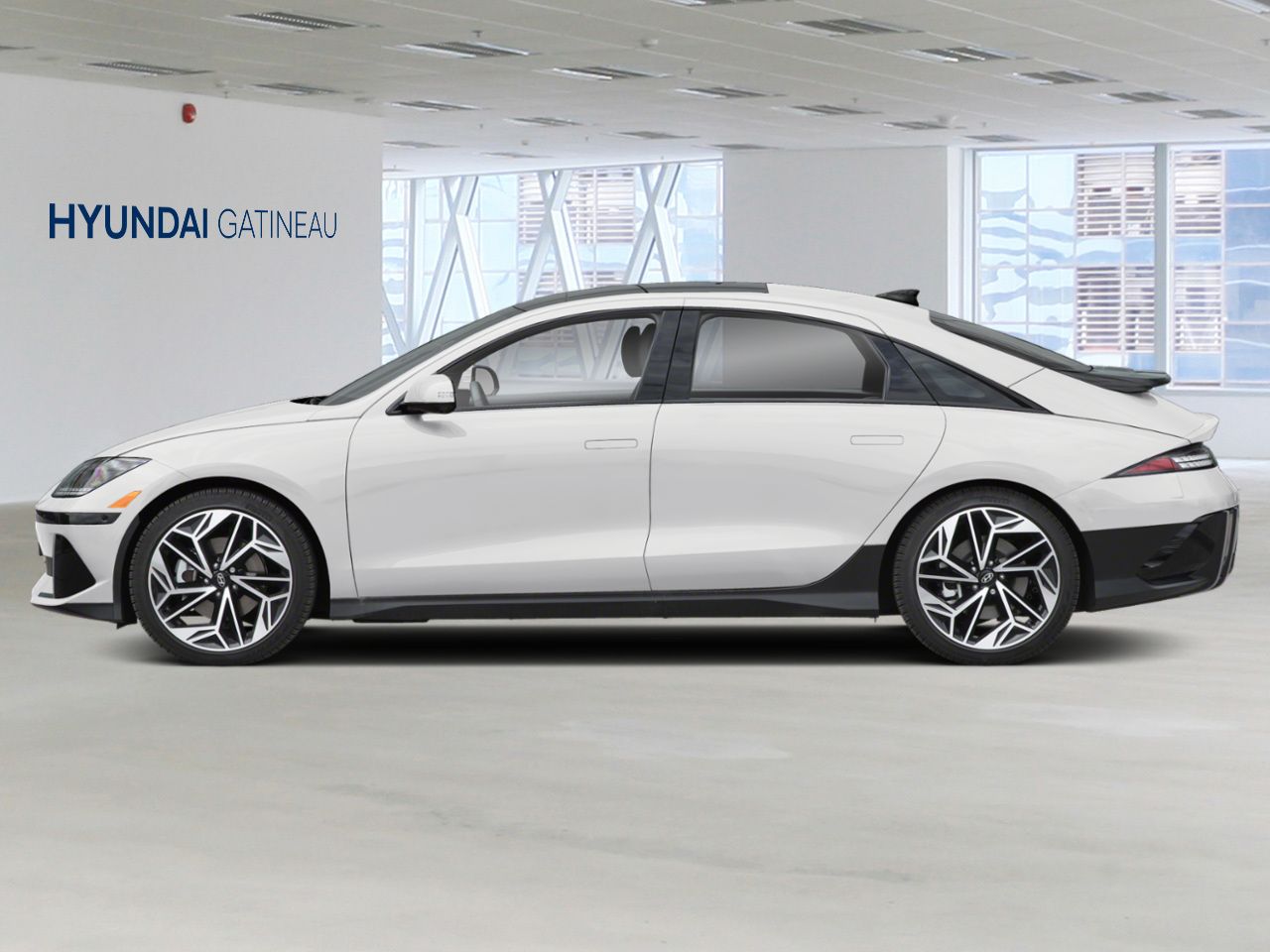 Hyundai IONIQ 6 2025 Blanc à thématique Serenity Gatineau - photo #2