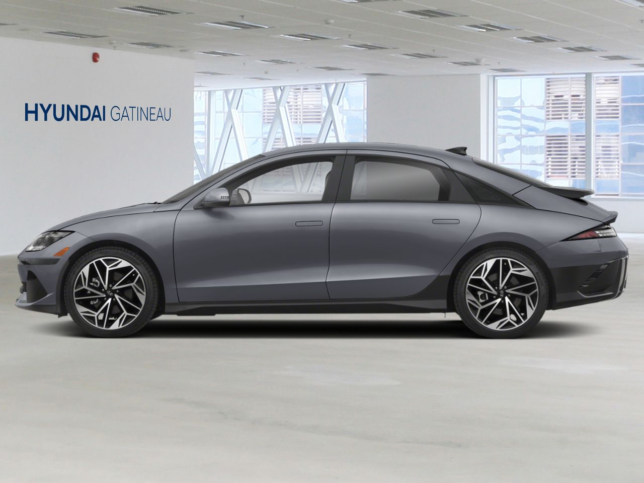 Hyundai IONIQ 6 2025 Gris nocturne Gatineau - photo #2