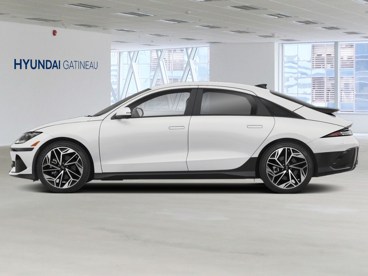 Hyundai IONIQ 6 2025 Blanc à thématique Serenity Gatineau - photo #2