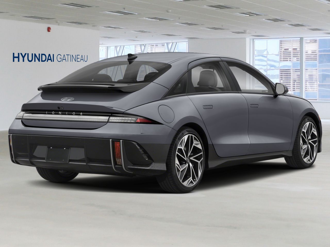 Hyundai IONIQ 6 2025 Gris nocturne Gatineau - photo #1