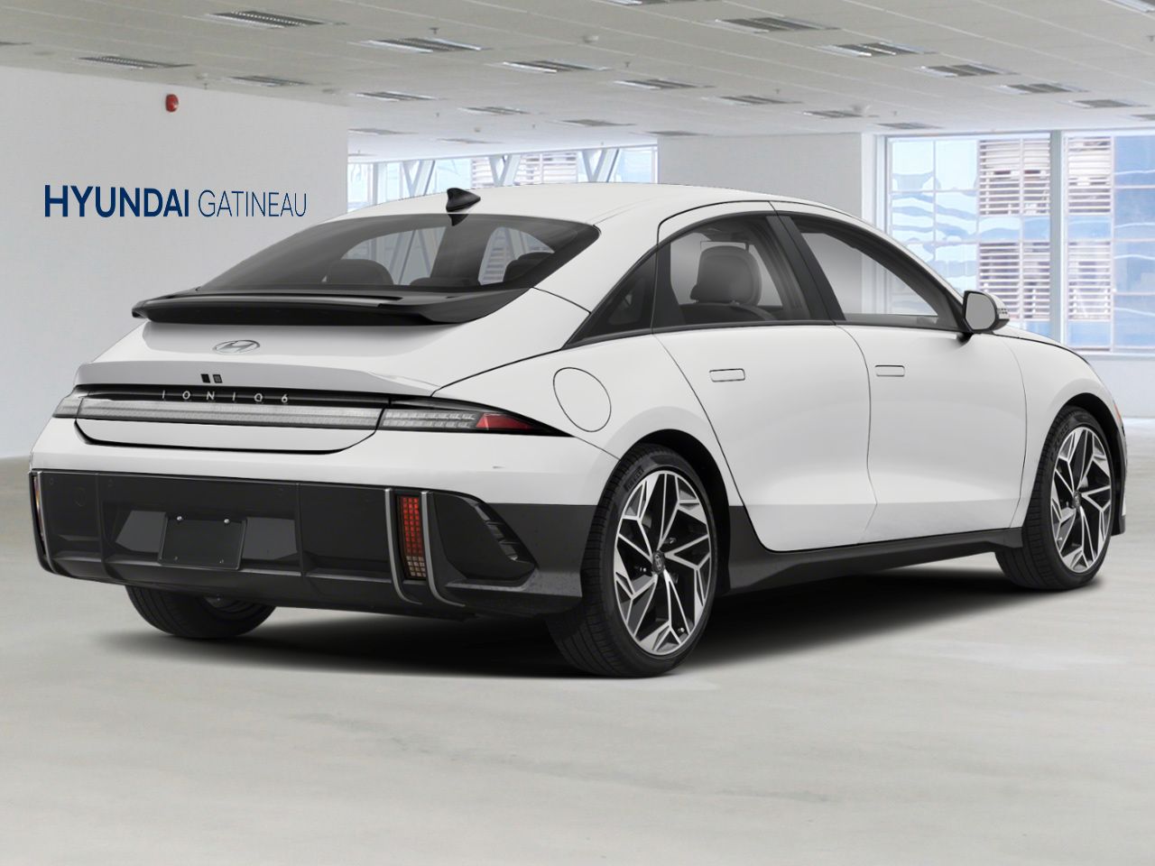 Hyundai IONIQ 6 2025 Blanc à thématique Serenity Gatineau - photo #1