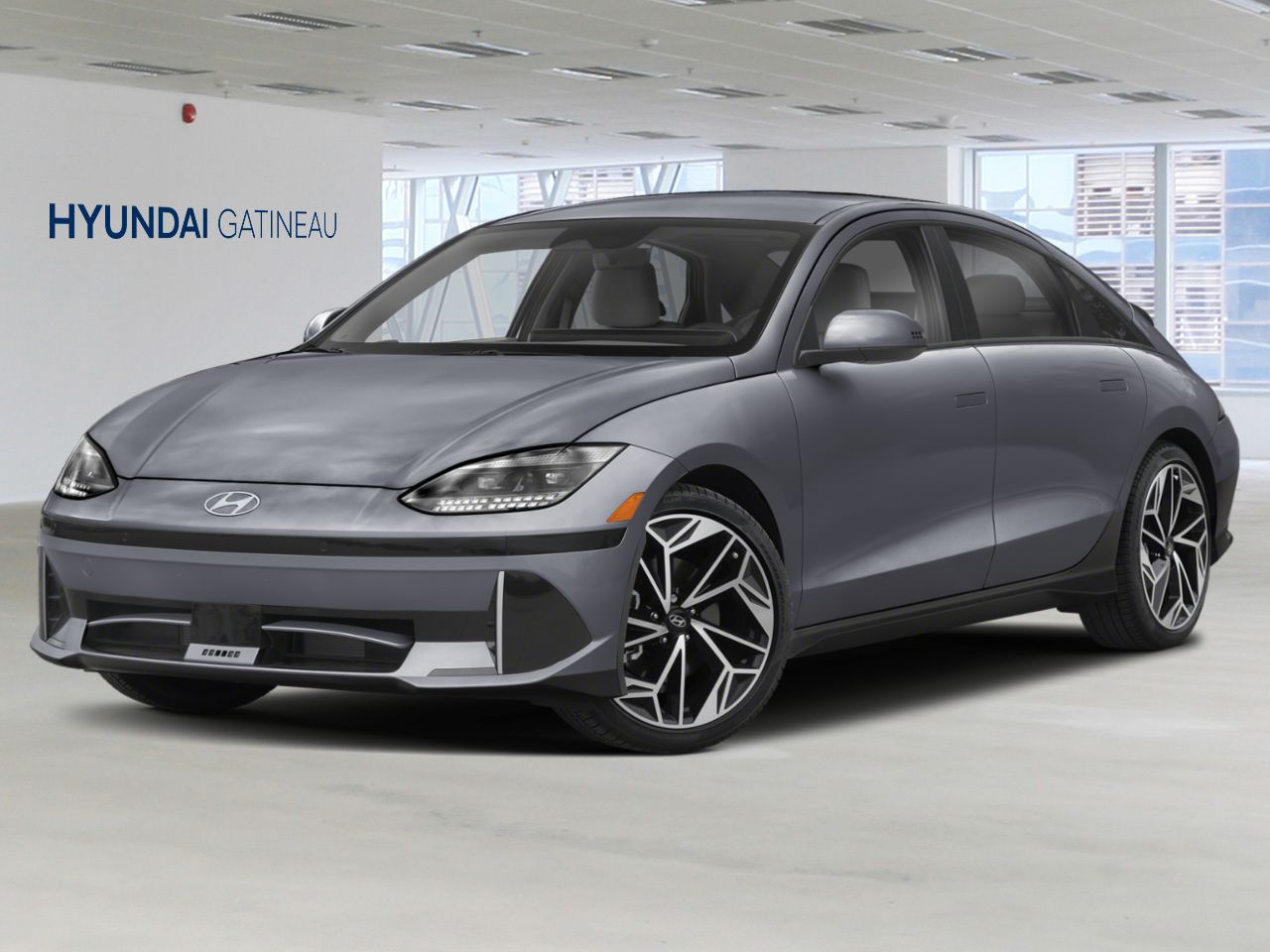 Hyundai IONIQ 6 2025 Gris nocturne Gatineau - photo #0