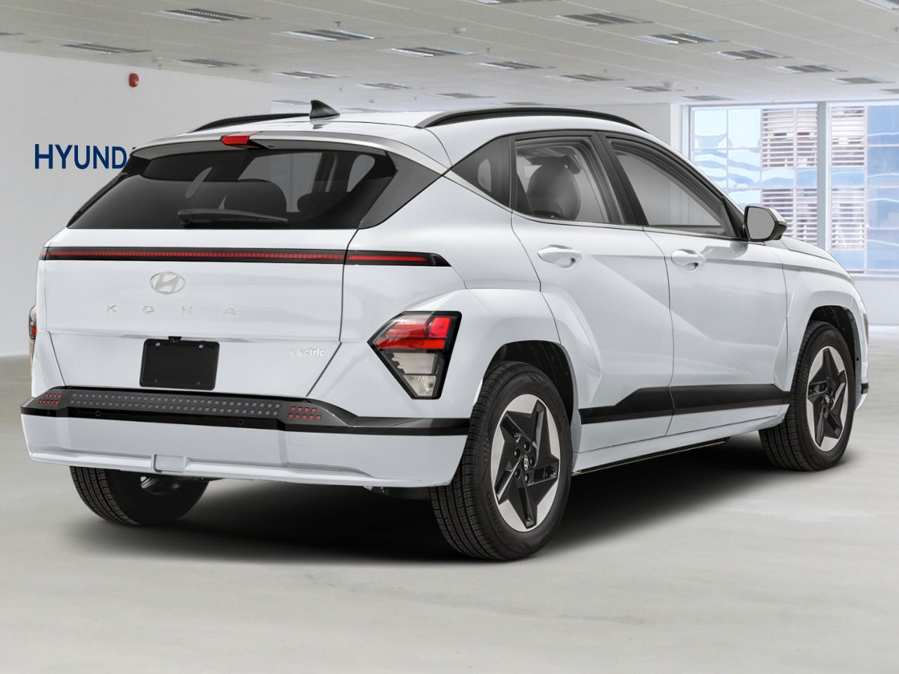 HYUNDAI Kona électrique 2025 Blanc Atlas Gatineau - photo #1