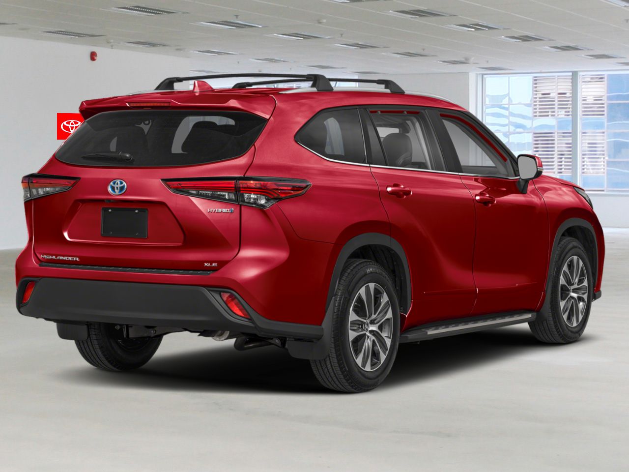 Toyota HIGHLANDER hybride XLE TI 2026 Rouge Sherbrooke - photo #2