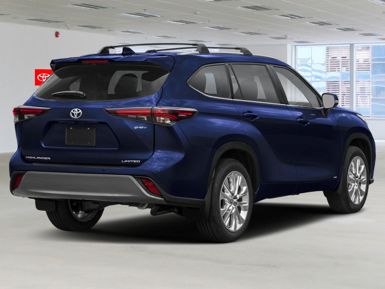 Toyota HIGHLANDER hybride Limited TI 2026 Bleu Sherbrooke - photo #1
