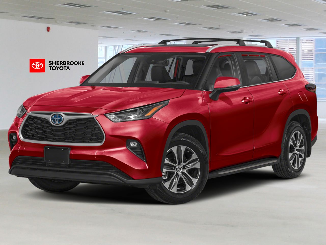 Toyota HIGHLANDER hybride XLE TI 2026 Rouge Sherbrooke - photo #0