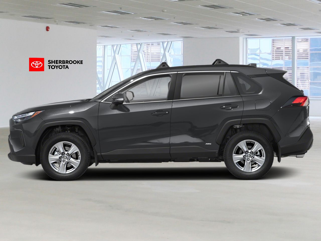 Toyota RAV4 hybride XLE TI 2025 Gris Sherbrooke - photo #1