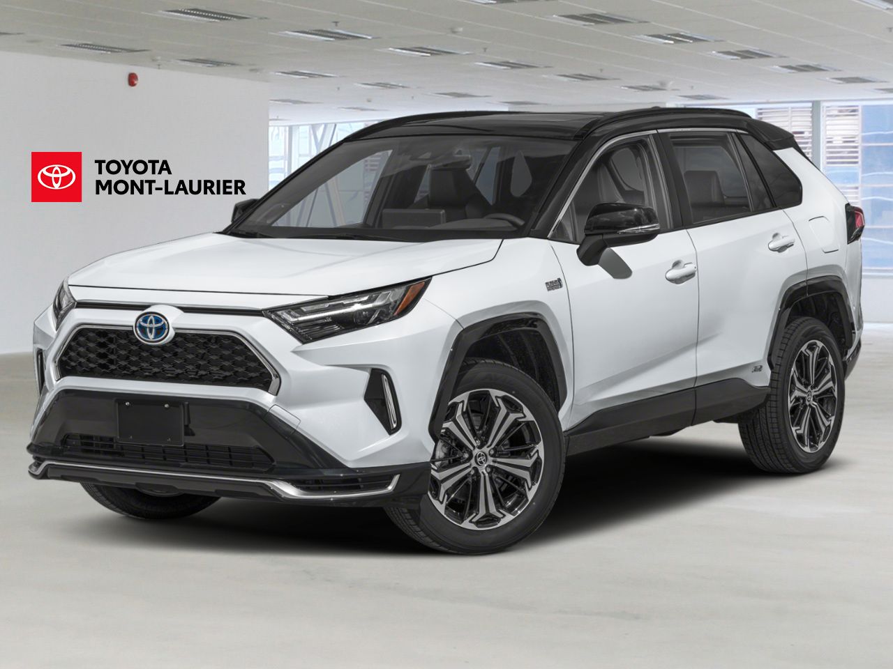 2025 Toyota RAV4 Plug-In Hybrid Wind Chill Pearl w/Black Roof Mont-Laurier - photo #0