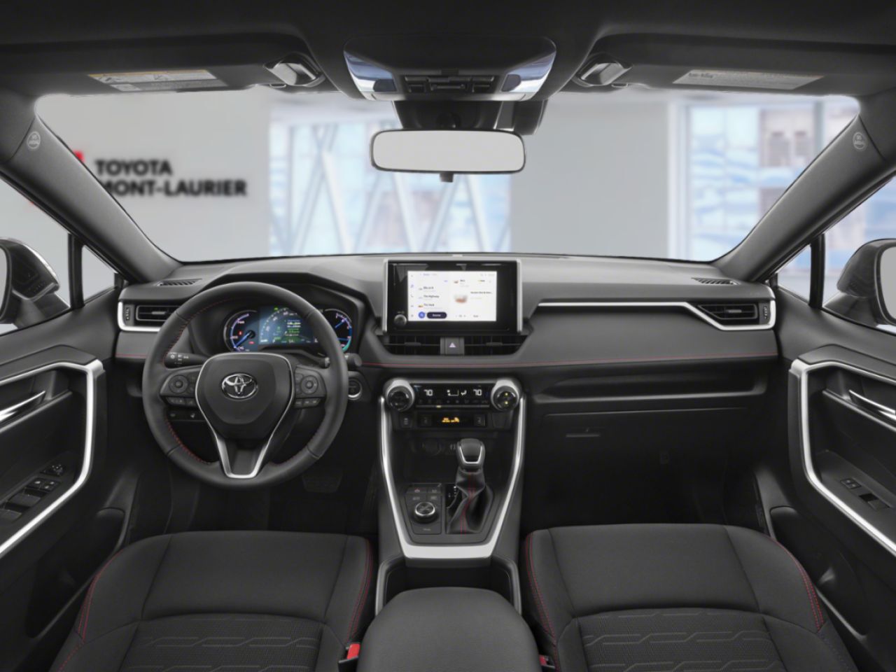 2025 Toyota RAV4 Plug-In Hybrid Midnight Black Metallic Mont-Laurier - photo #7