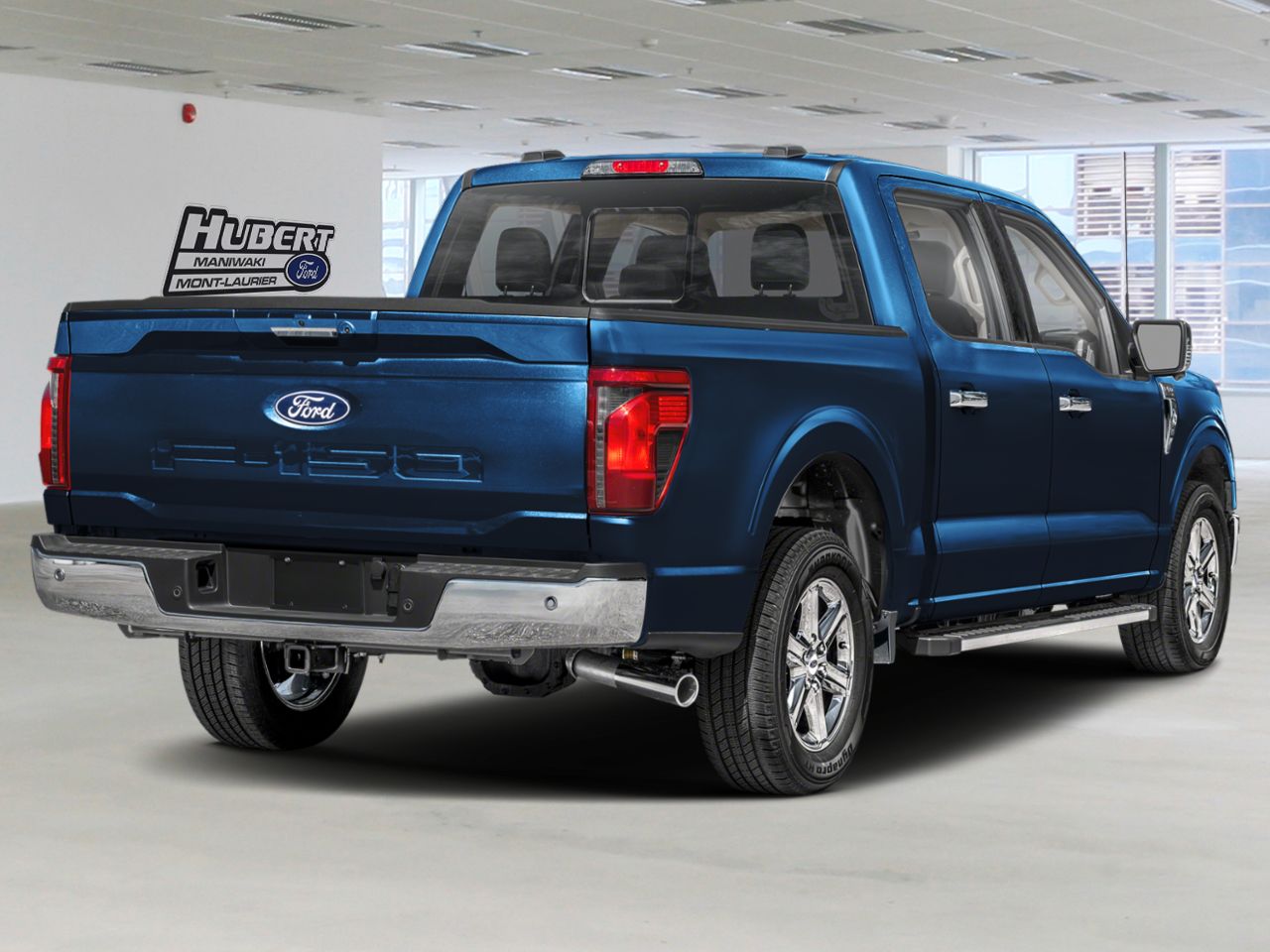 2025 Ford F-150 Antimatter Blue Metallic Mont-Laurier - photo #2