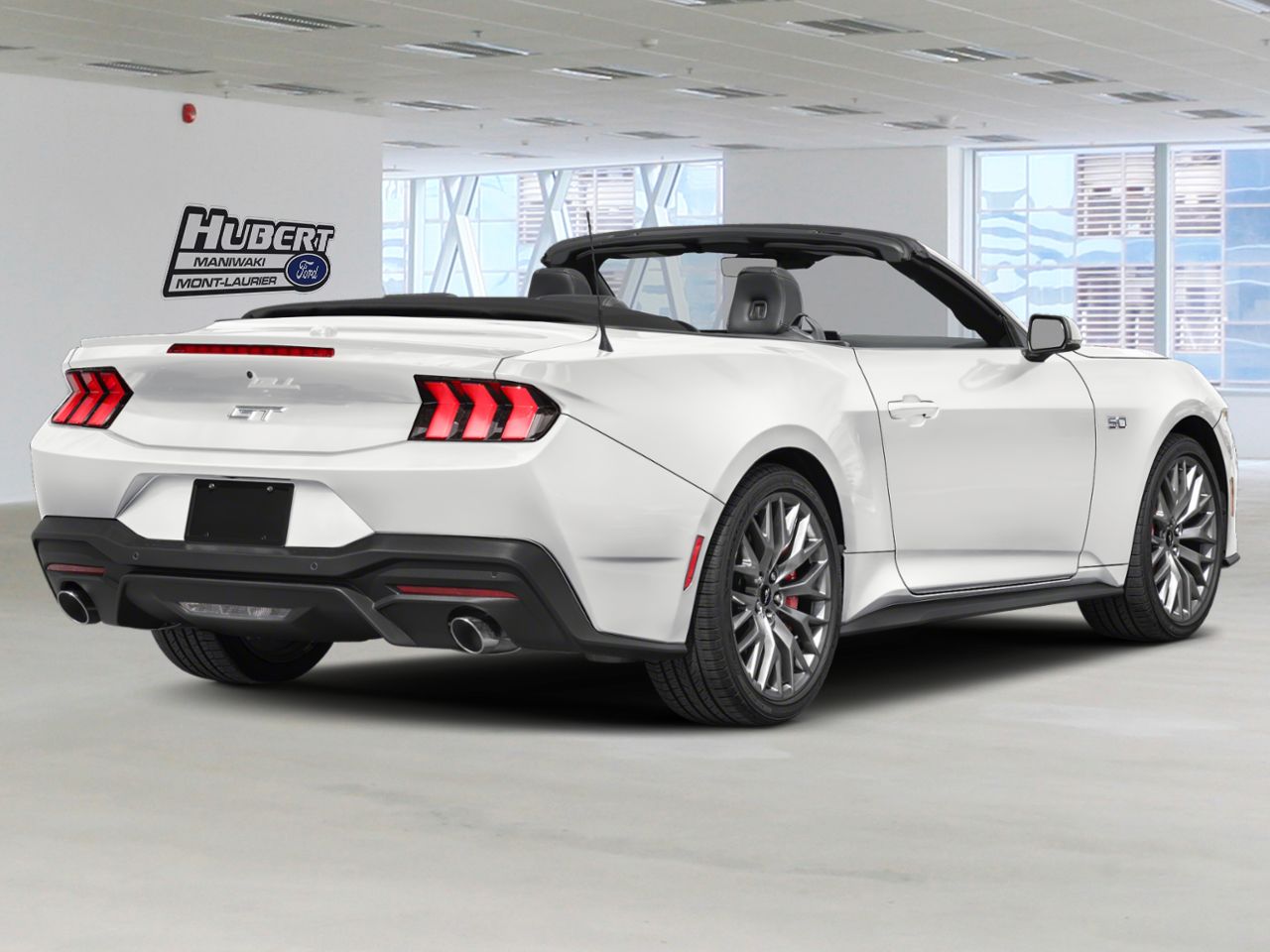 Ford Mustang 2026 Blanc Oxford Mont-Laurier - photo #2