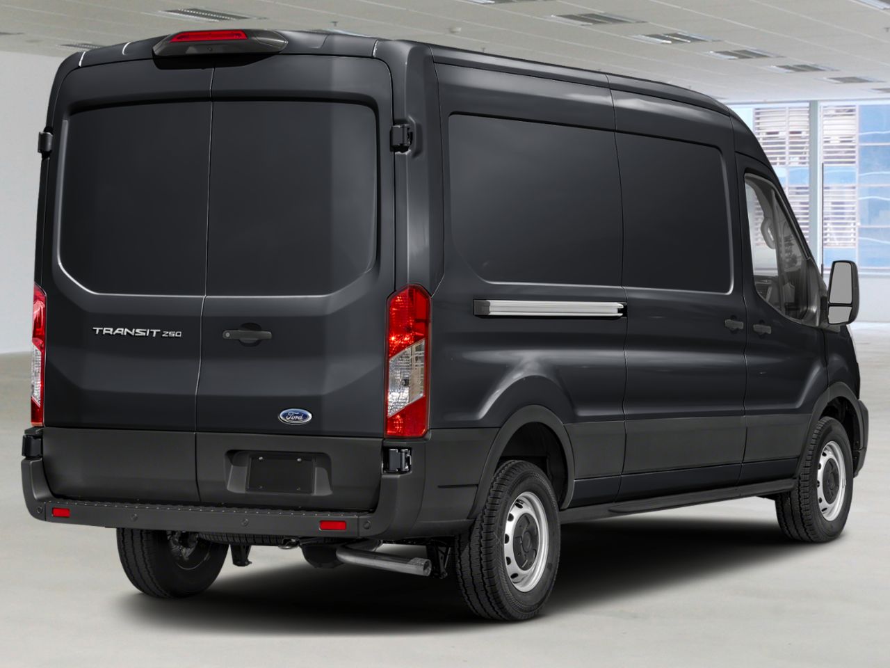 2026 Ford Transit Cargo Van Agate Black Metallic Mont-Laurier - photo #2