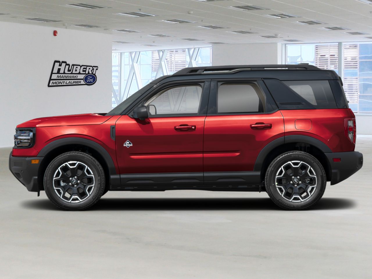 2026 Ford Bronco Sport Ruby Red Metallic Tinted Clearcoat Mont-Laurier - photo #1