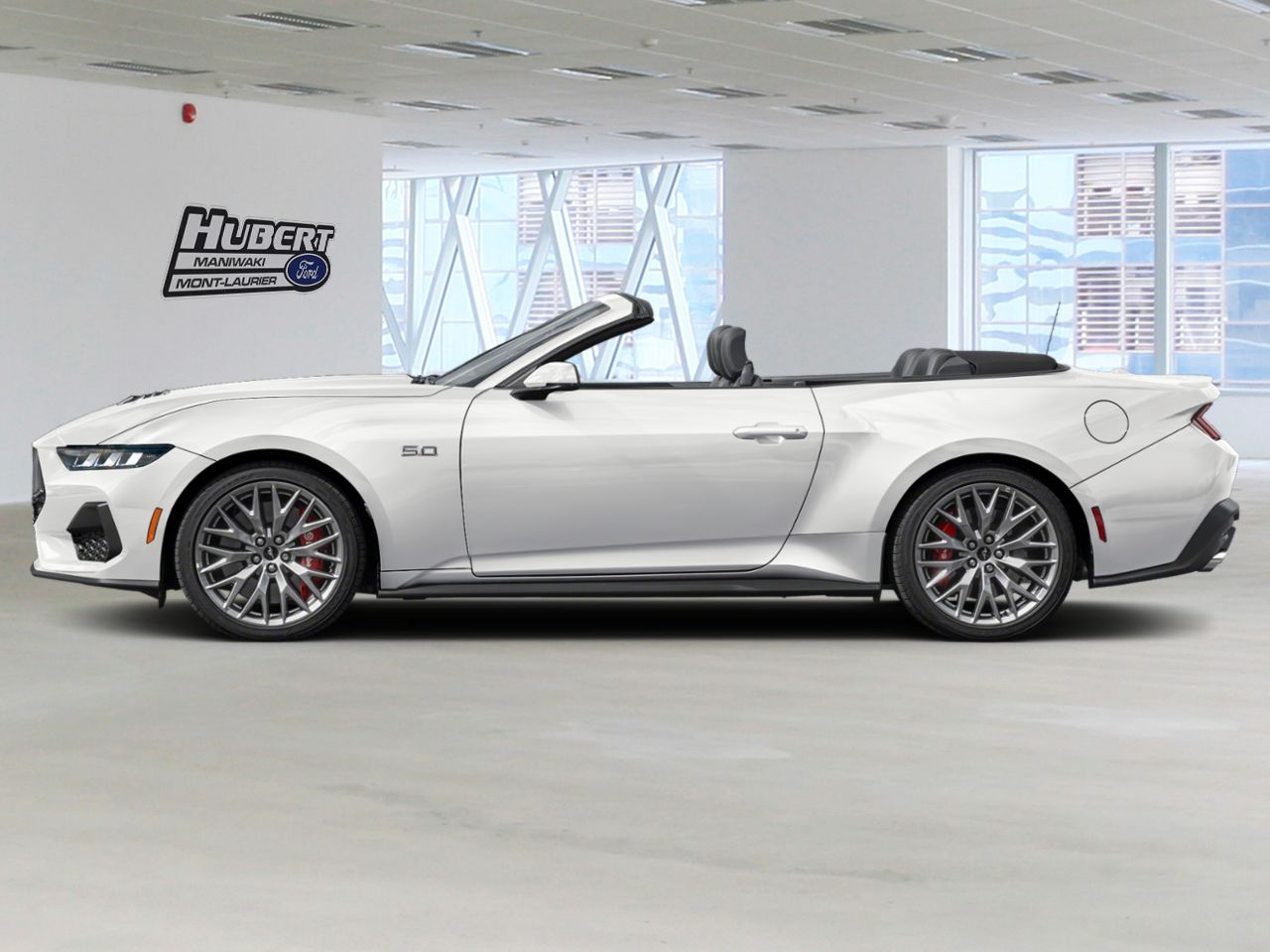 Ford Mustang 2026 Blanc Oxford Mont-Laurier - photo #1