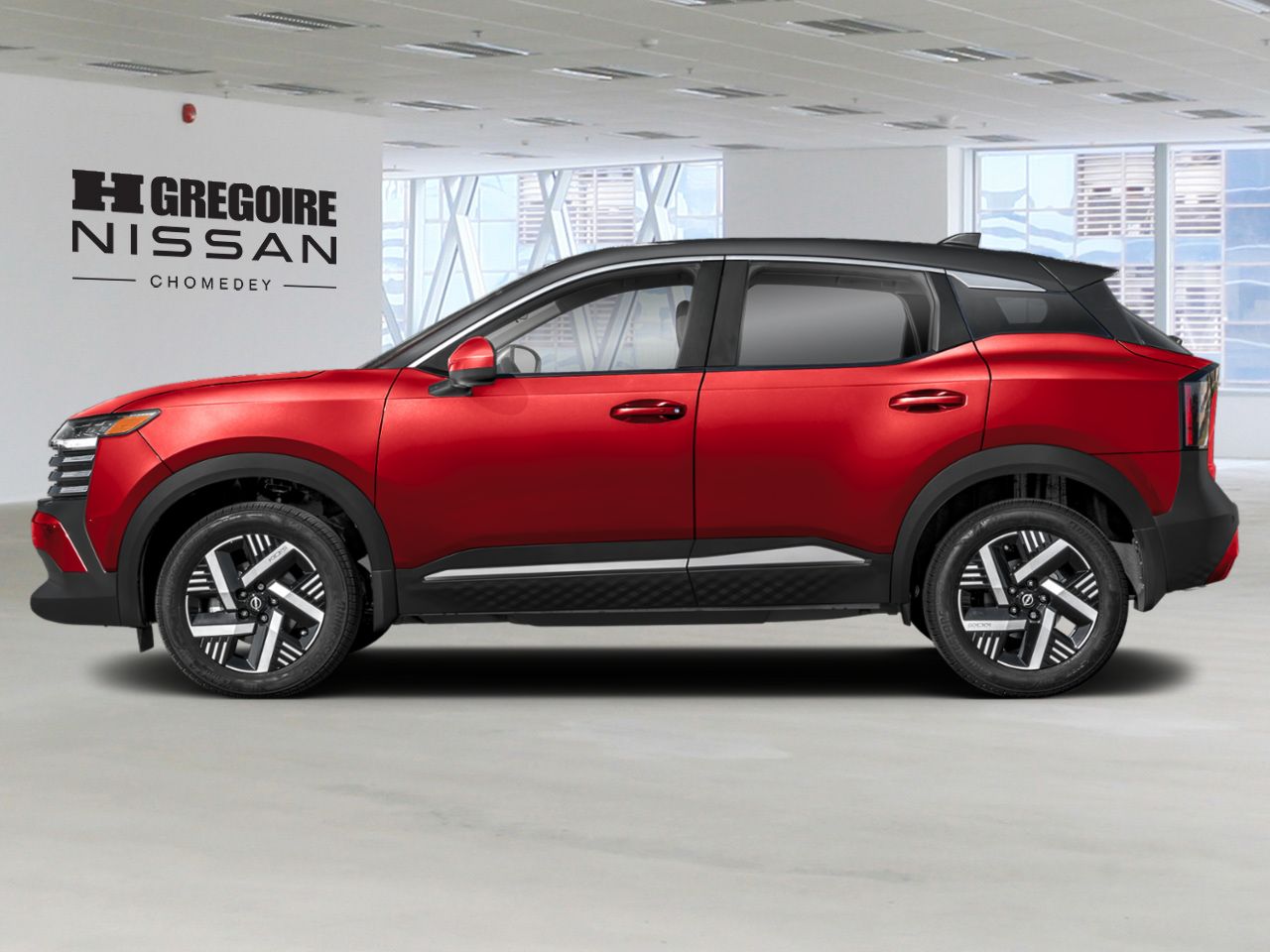 Nissan Kicks C6K677 | SV 2026 Teinte braise &eacute;carlate/Noir intense Laval - photo #2