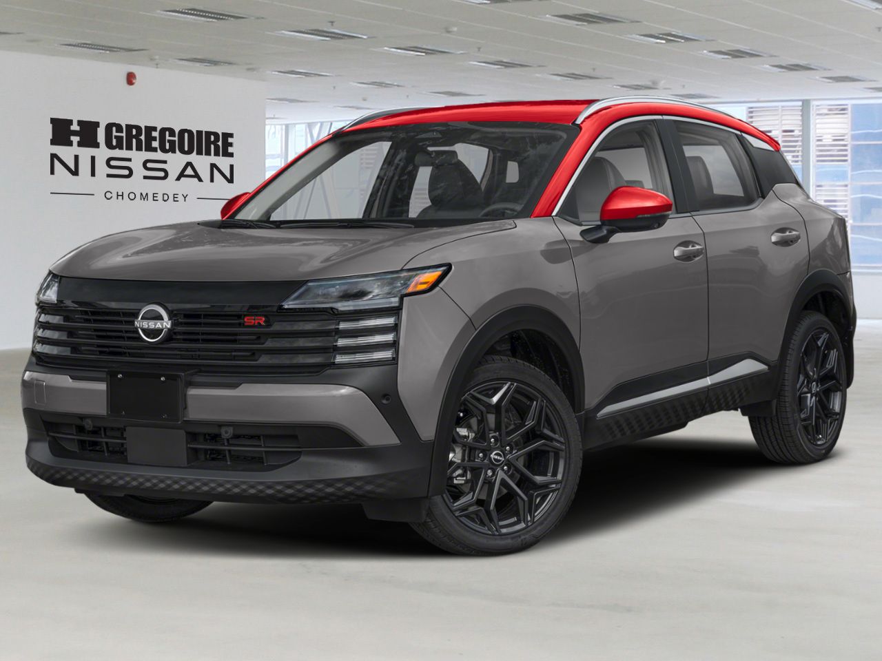 2026 Nissan Kicks Gun Metal Metallic/Scarlet Ember Tintcoat Laval - photo #0