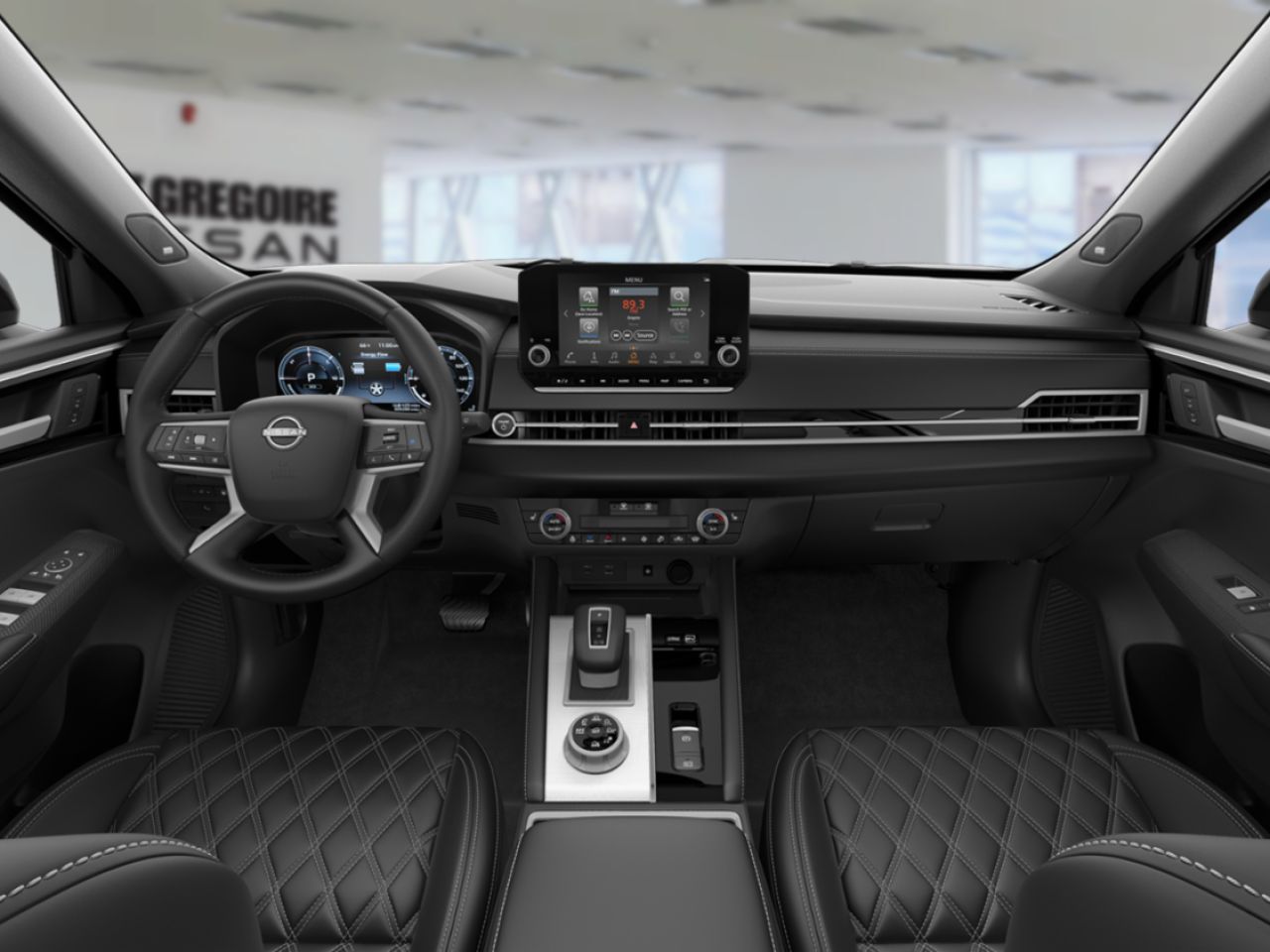 Nissan Rogue hybride rechargeable C6R662 | Platinum 2026 Gris pierre de lune Laval - photo #9