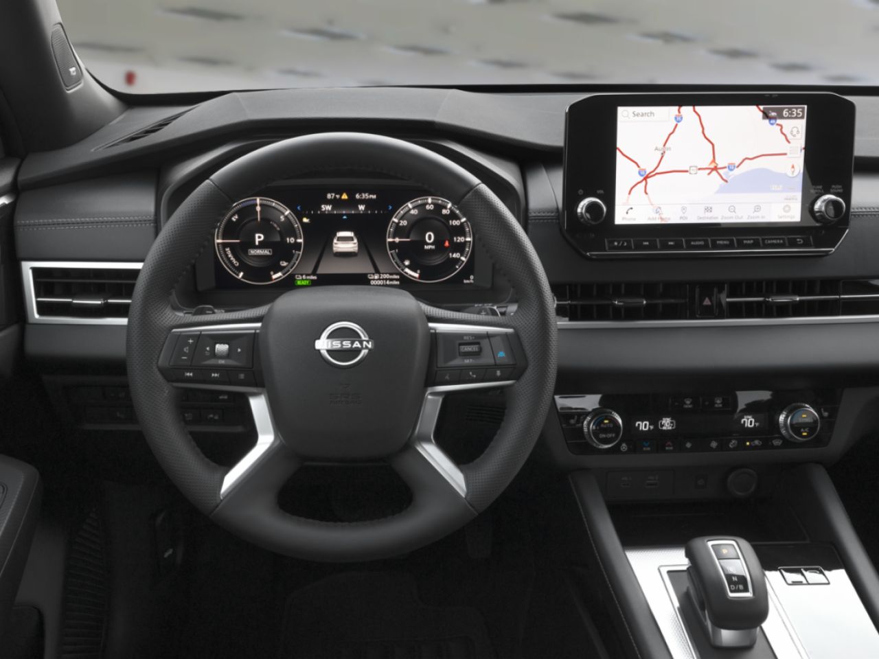 Nissan Rogue hybride rechargeable C6R662 | Platinum 2026 Gris pierre de lune Laval - photo #6