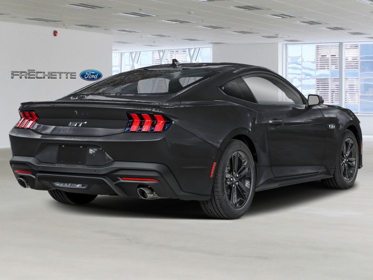 2026 Ford Mustang Shadow Black Montmagny - photo #2