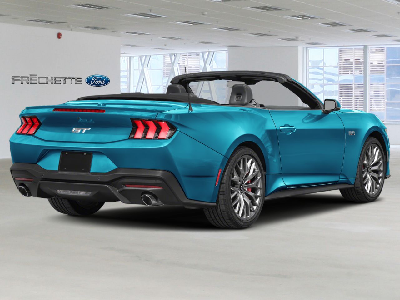 Ford Mustang 2026 Bleu Adriatique m&eacute;tallis&eacute; Montmagny - photo #2