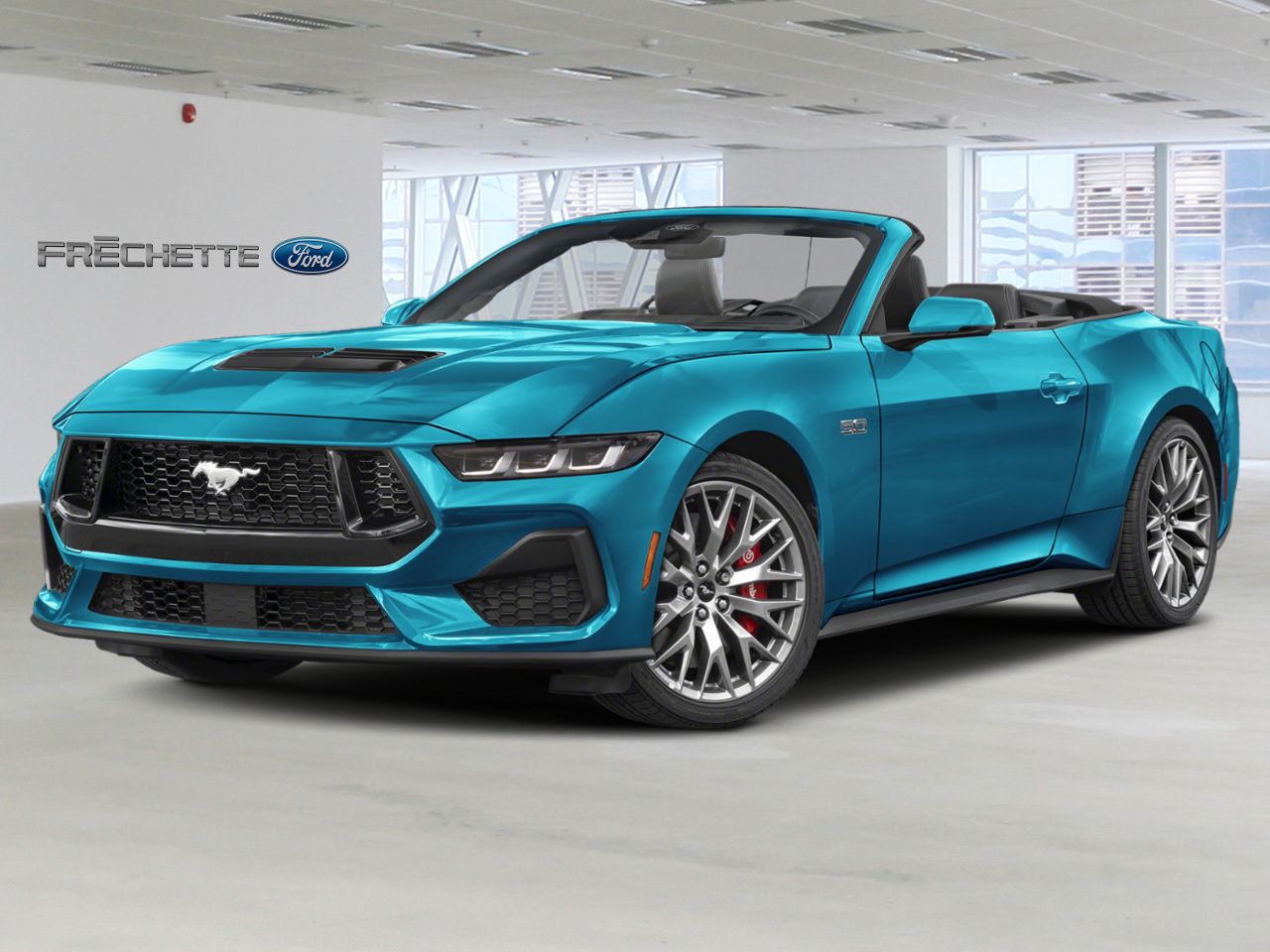 Ford Mustang 2026 Bleu Adriatique m&eacute;tallis&eacute; Montmagny - photo #0