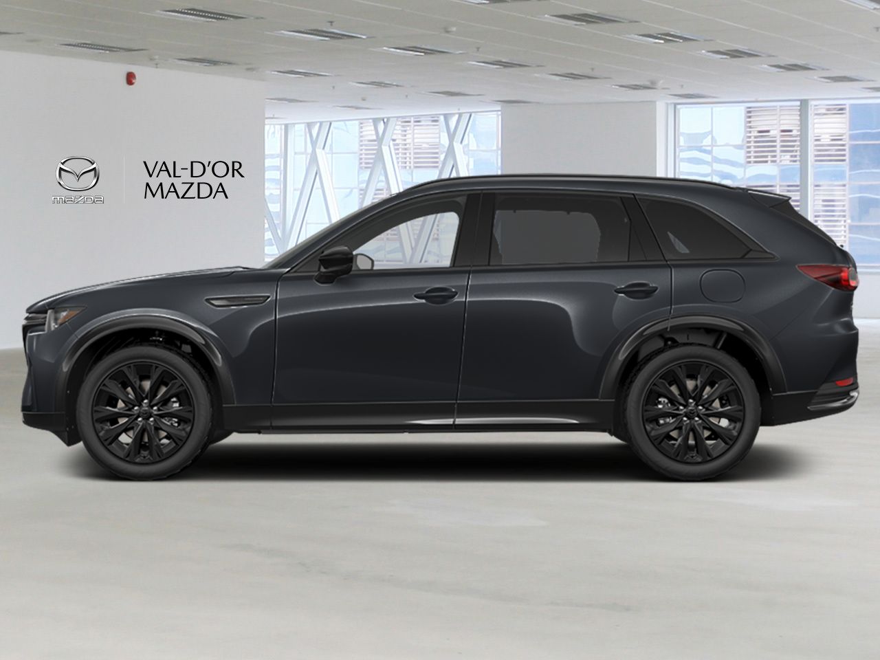 MAZDA CX-90 hybride l&eacute;ger 2662 | GT-P TI 2026 Noir de jais mica Val-d'Or - photo #1