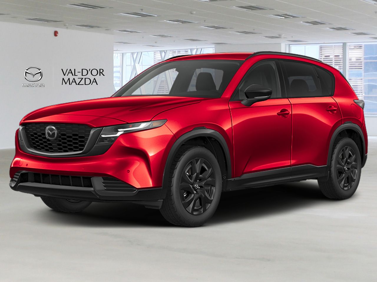 MAZDA CX-5 2643 | GT TI 2026 Rouge vibrant cristal m&eacute;tallis&eacute; Val-d'Or - photo #0