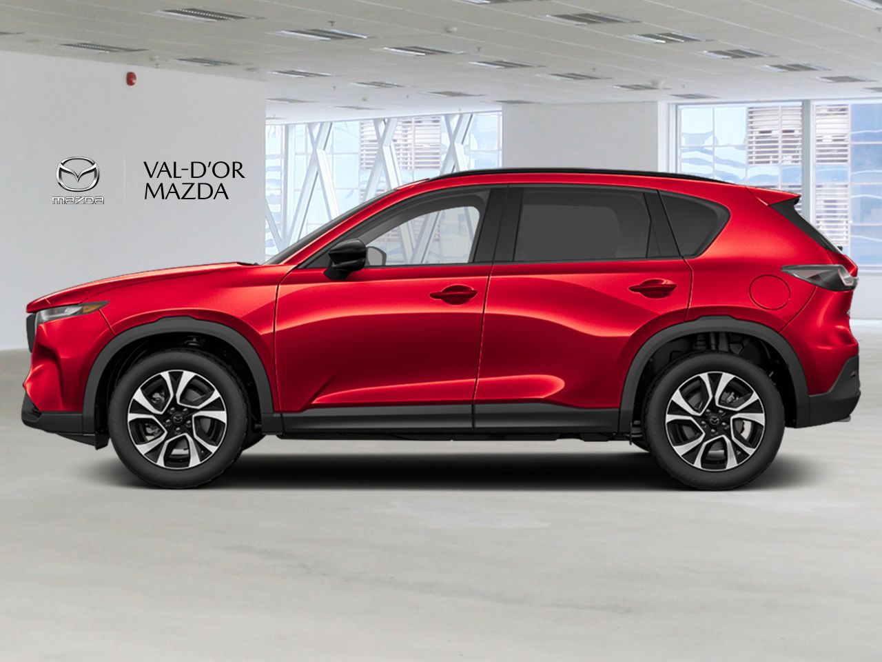 MAZDA CX-5 2657 | GS TI 2026 Rouge vibrant cristal m&eacute;tallis&eacute; Val-d'Or - photo #1