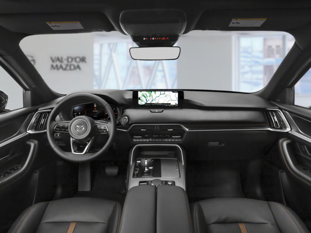 MAZDA CX-90 hybride rechargeable 2642 | GT TI 2026 Bleu cristal fonc&eacute; mica Val-d'Or - photo #7
