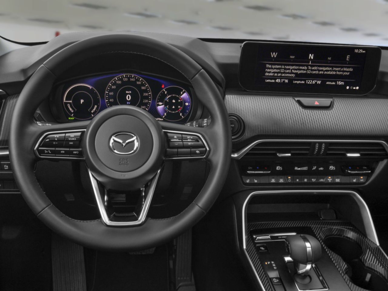 MAZDA CX-90 PHEV GS-L 2641 | GS-L TI 2026 Blanc Val-d'Or - photo #5