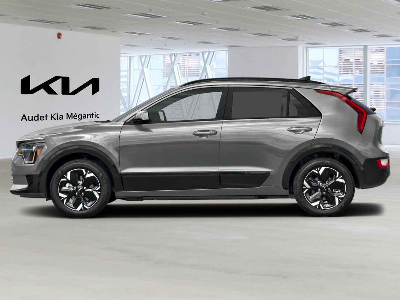 Kia Niro &eacute;lectrique 2026 Gris acier Nantes - photo #1