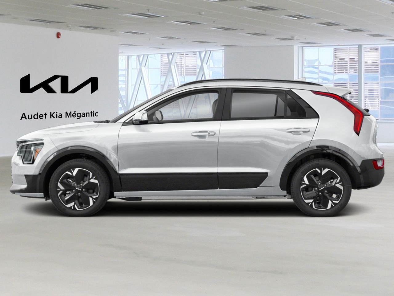 Kia Niro &eacute;lectrique 2026 Blanc neige nacr&eacute; Nantes - photo #1