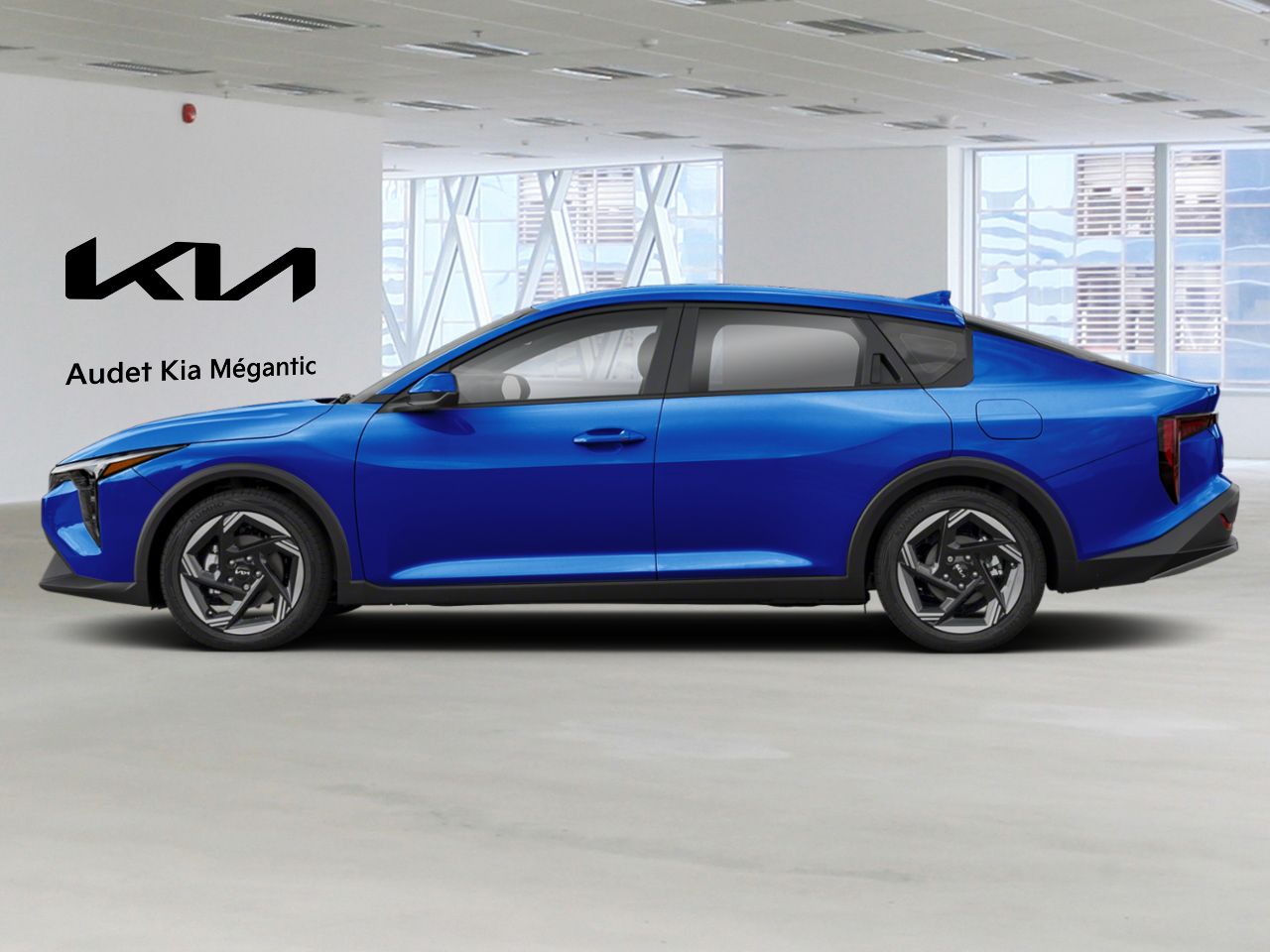 2026 Kia K4 Azure Blue Nantes - photo #1
