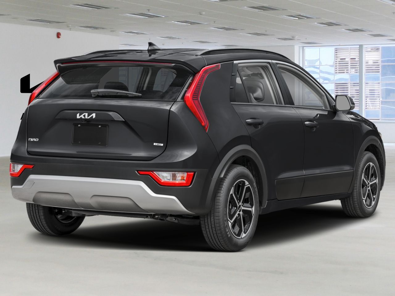 Kia Niro 2026 Noir aurore nacr&eacute; Nantes - photo #1