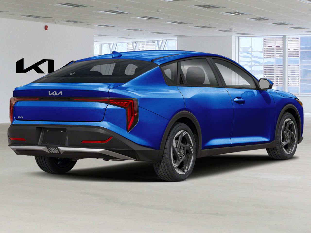 2026 Kia K4 Azure Blue Nantes - photo #2