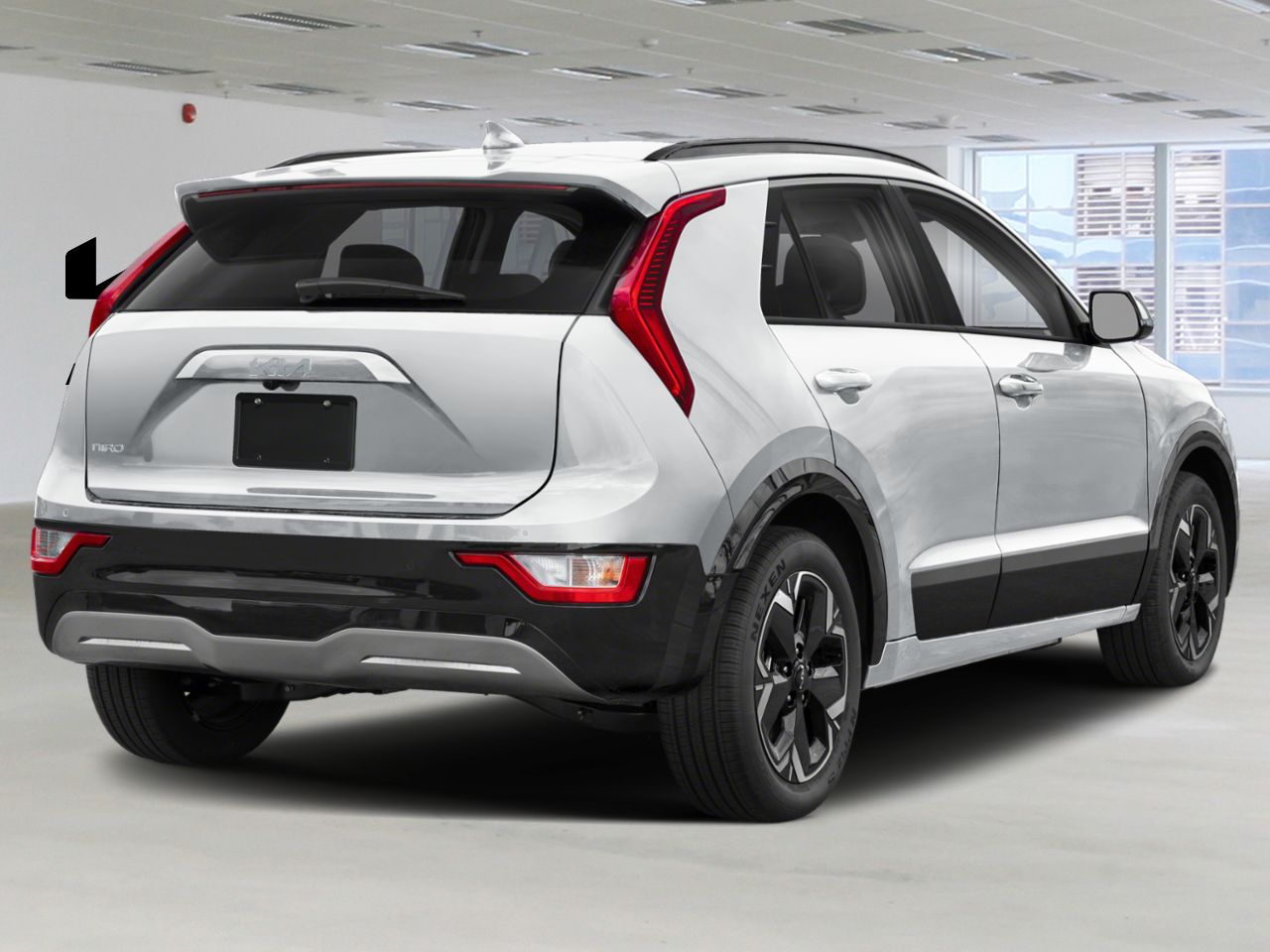 Kia Niro &eacute;lectrique 2026 Blanc neige nacr&eacute; Nantes - photo #2