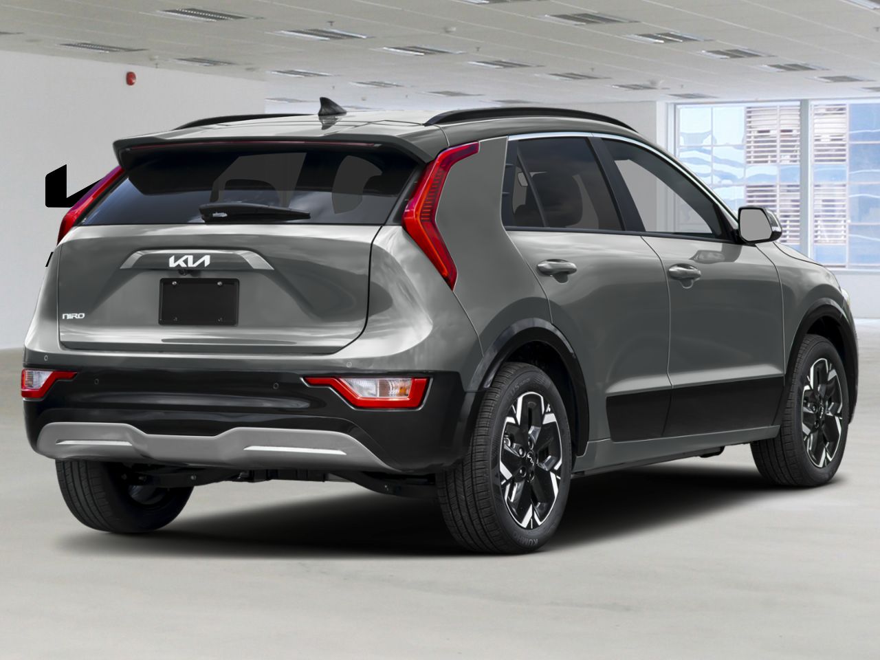 Kia Niro &eacute;lectrique 2026 Gris acier Nantes - photo #2