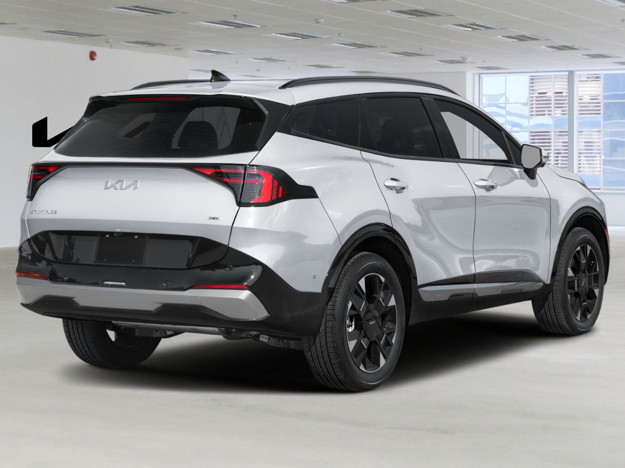 Kia Sportage hybride 2026 Gris loup Nantes - photo #1