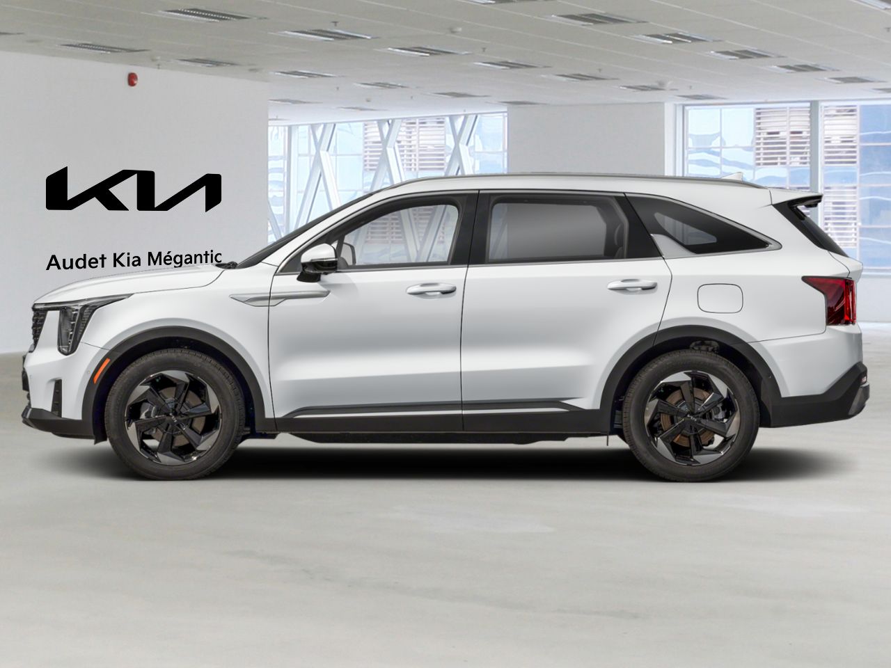 Kia Sorento hybride 2026 Blanc neige nacr&eacute; Nantes - photo #2