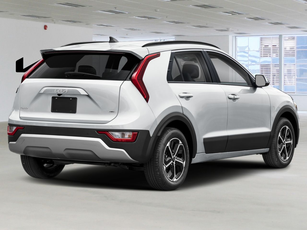 Kia Niro 2026 Blanc neige nacr&eacute; Nantes - photo #1