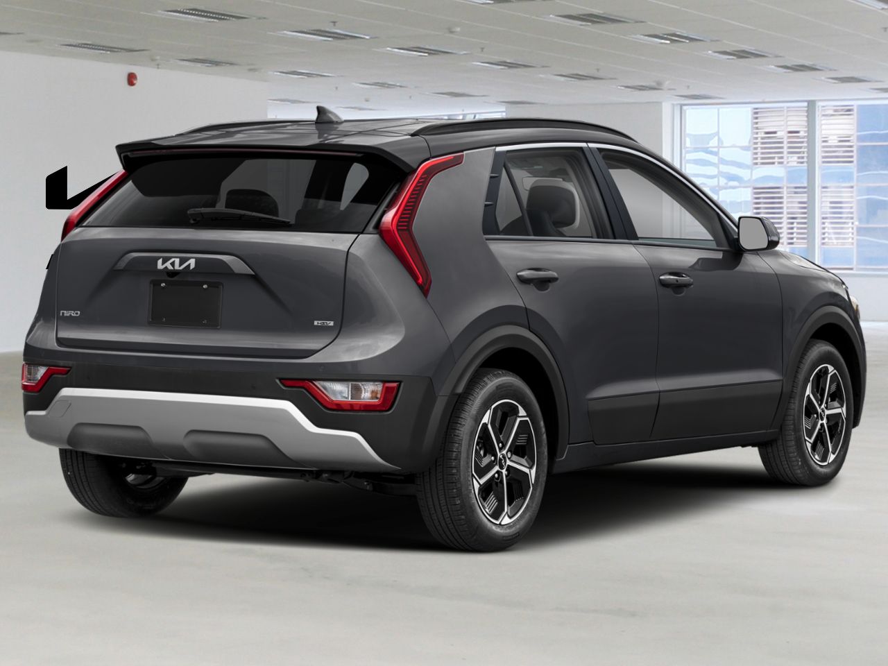 2026 Kia Niro Interstellar Grey Nantes - photo #1